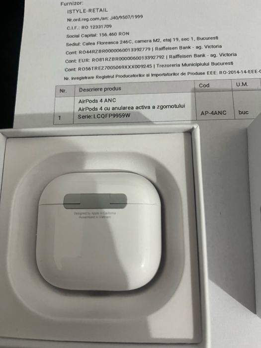 AirPods 4 - ANC ( cu factura )