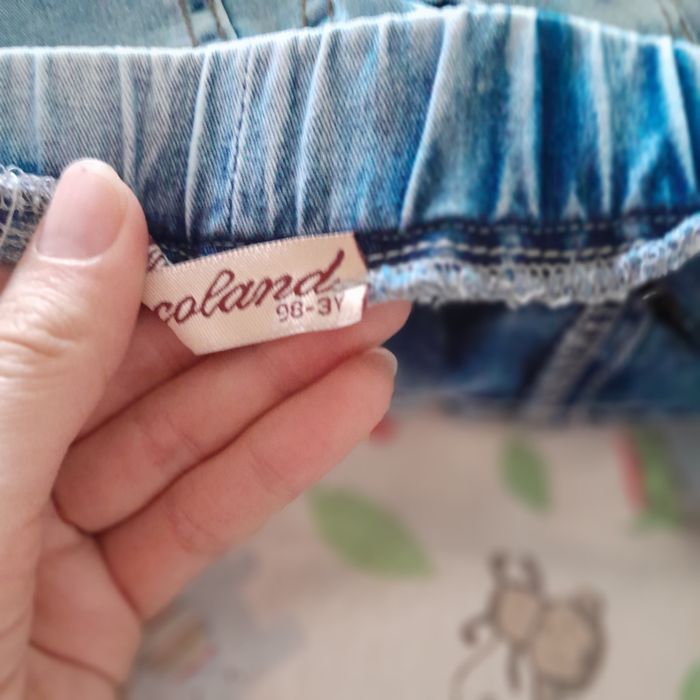 Джинсовый костюм на девочку