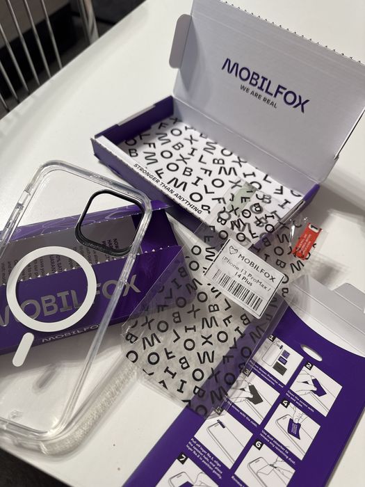 Husa si Folie iPhone 13 Pro Max Mobilfox