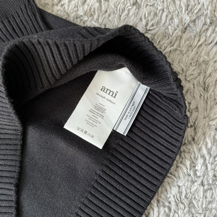 Pulover Ami Paris Negru | Rosu S