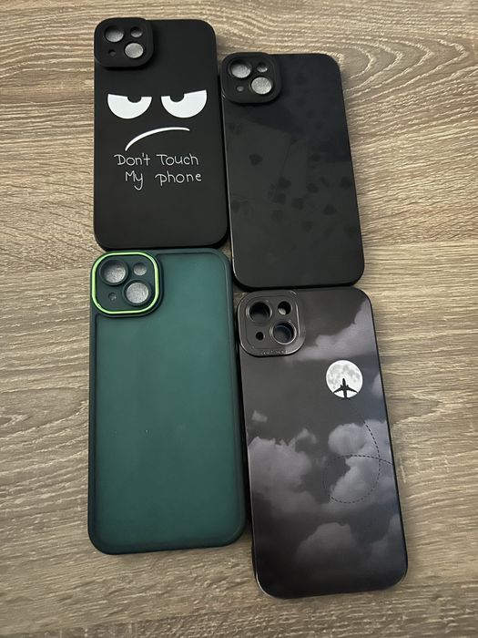 Huse iphone 14/15 plus 3 bucati 50 lei