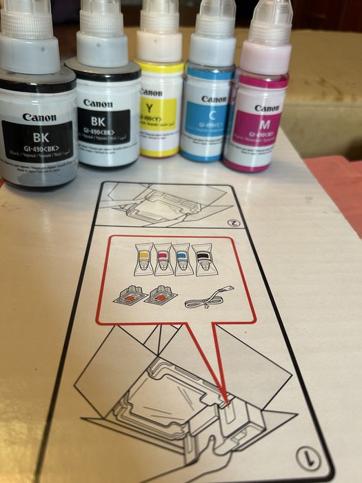 Принтер мфу цветной Canon