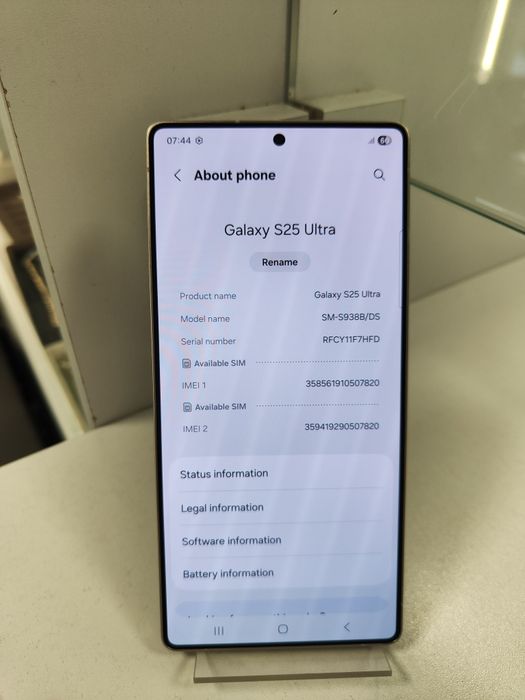 Samsung S25 Ultra 1TB 100%