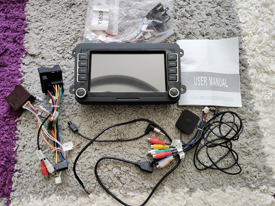 Navigatie Android 10, Carplay si Android Auto dedicata Golf 5, Golf 6,