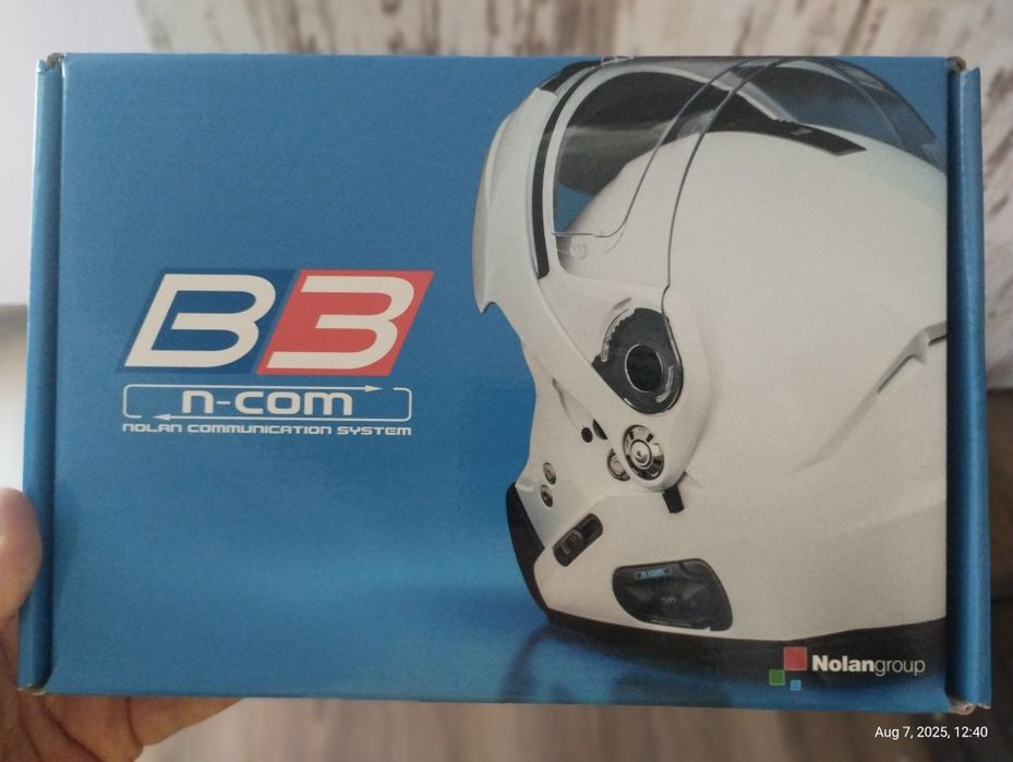 Nolan N86 шлем за мотоциклет. С  комуникационна система N com B3