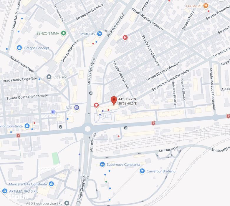 De inchiriat – Apartament 3 camere decomandat | Zona Supernova – B