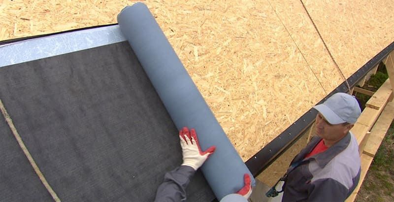 Черепица учун узи йпишадиган гидроизоляция толи. Поткладочный ковйор