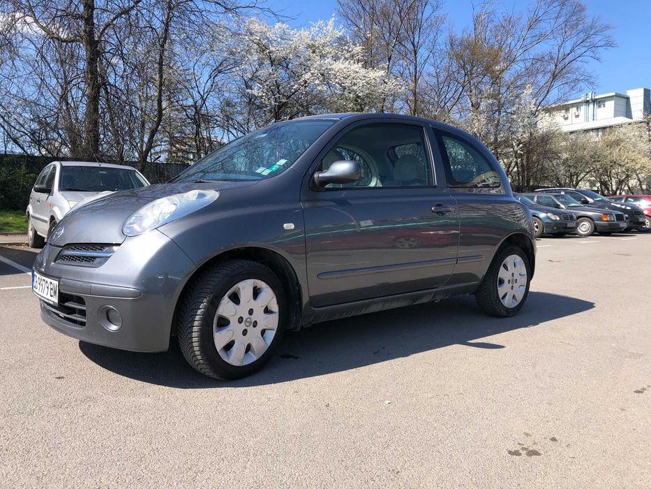 Кола под наем Благоевград – Nissan Micra K12 – Автоматик – Икономична