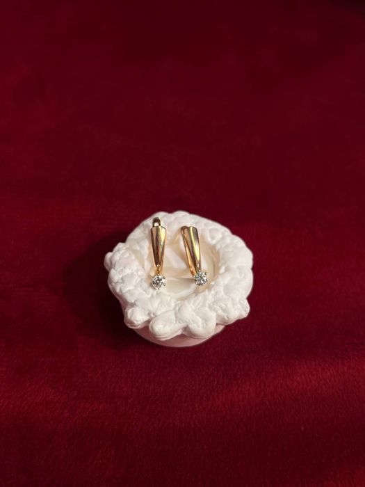 Золотые серьги/BariBarShop/0•0•12