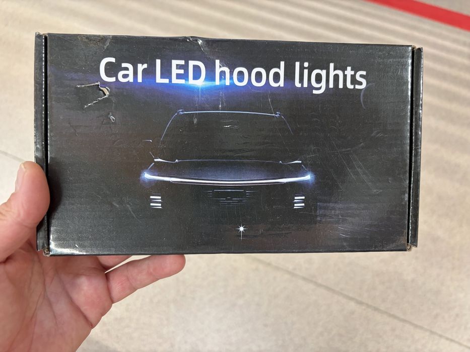 Banda LED Auto pentru Grilă Frontală – 180 cm, Rezistentă la Apă, Alb Rece