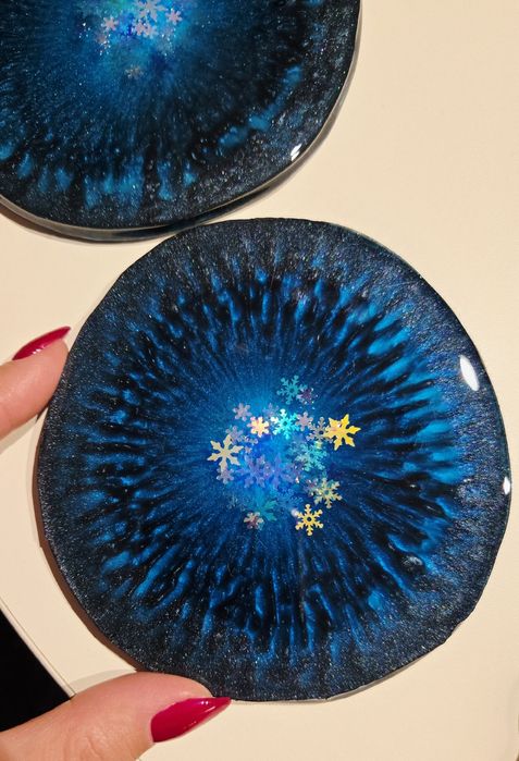 Подложки за чаши от епоксидна смола