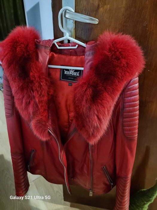 Естествена кожа якета