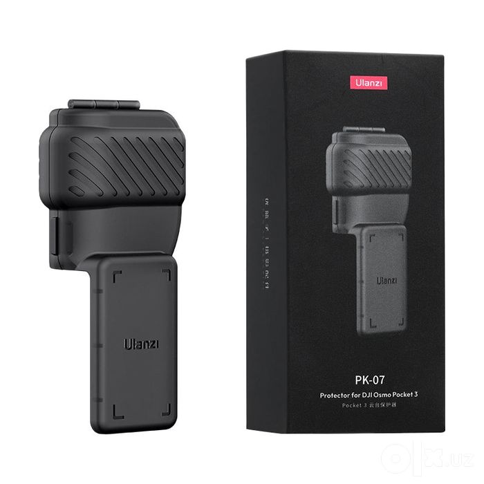 DJI Osmo Pocket 3/4 uchun Ulanzi PK-07 stabilizatori va ekran himoyasi