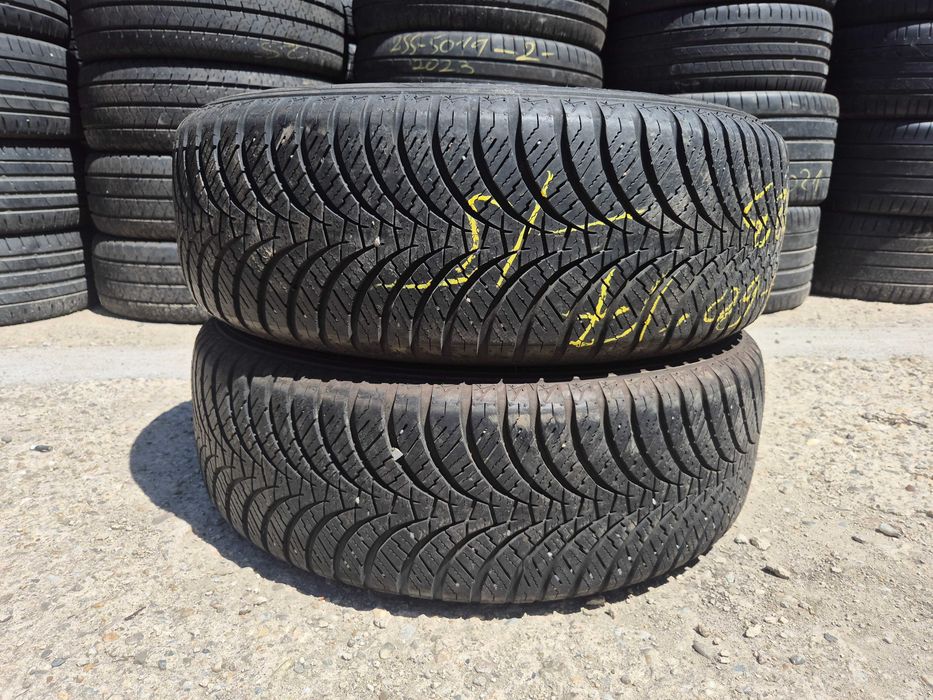 2 Anvelope M+S 4 Sezoane VARA IARNA - 215/60/17 - Falken - CA NOI - DOT 2023 !