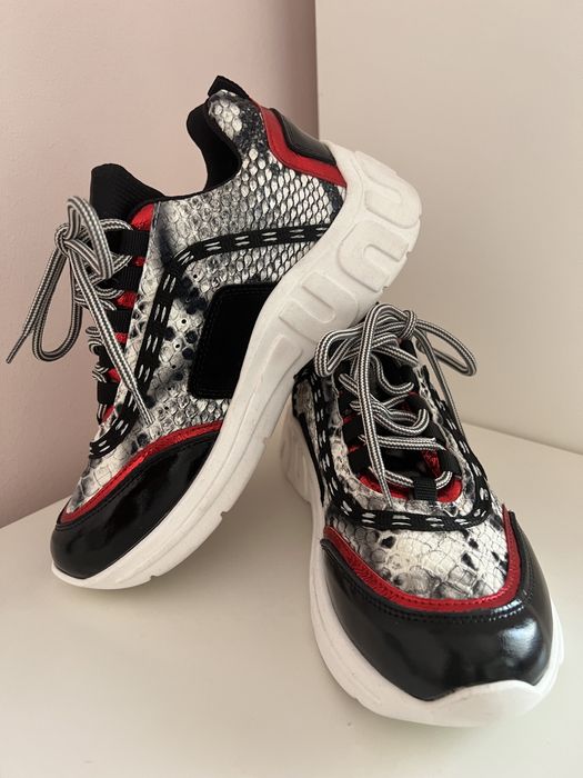 Adidasi noi din piele The Zeus- Enzo Bertini -38