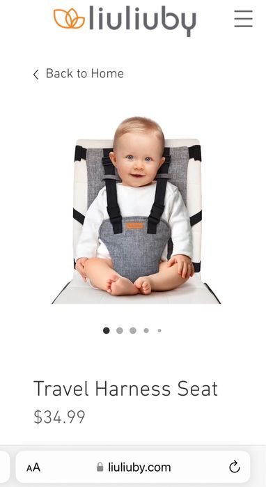 Бебешка седалка/колан за пътуване/столче