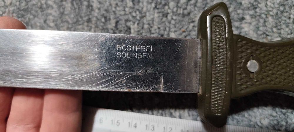 Cuțit german Bundeswehr Solingen Rostfrei