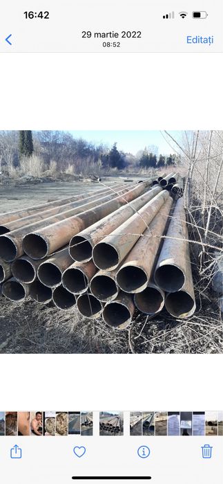 Vând teava metalică