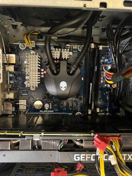 Geforce RTX 3090 Ryzen 7 5800x Aurora motherboard Alienware кейс