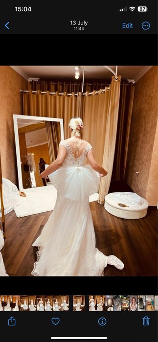 Rochie de mireasa tip sirena