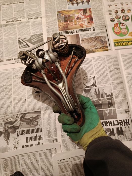 Седло для велосипеда СССР