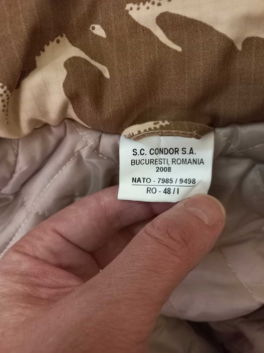 Scurtă MApN iarnă matlasată – model deșert – mărimea 48-1 – CA NOUĂ