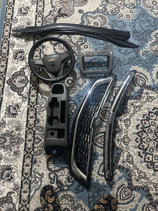 кобалт учун олди облицовка, заводской руль, бар, магнитафон рамка