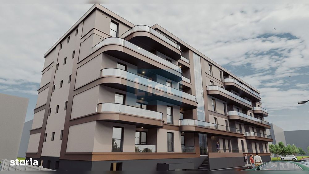 Apartament de vânzare, 3 camere, lift, balcon, zona Lupului