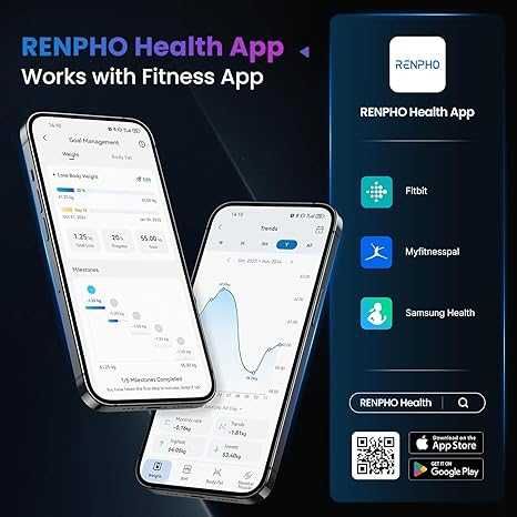 Bluetooth кантар RENPHO es-26m-w