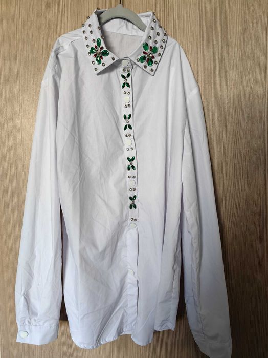 Дамска риза с камъни