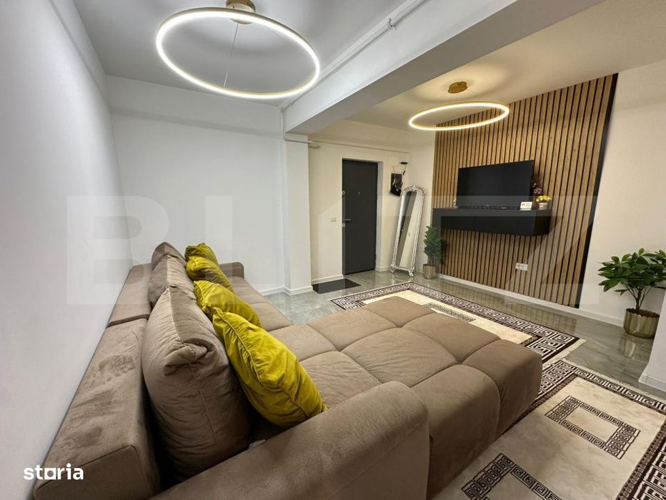 Apartament 3 camere, 63 mp, bloc nou, zona Panoramic