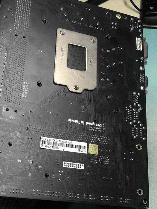 H110M-K D3 + I3-6100 + cooller