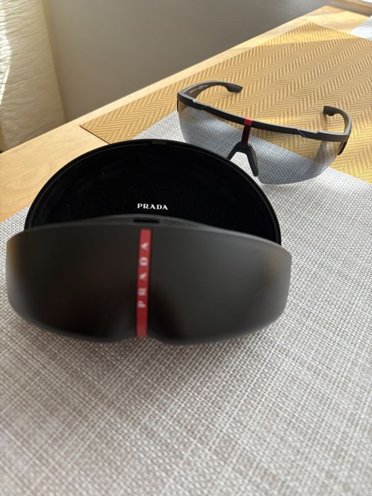 Слънчеви очила Prada Linea Rossa PS 03XS Standart черни