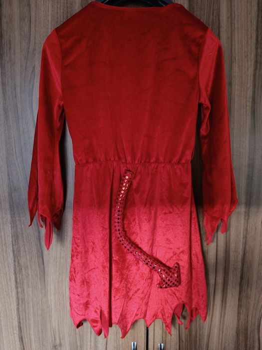 Costum fată Halloween Mica diavoliță, drăcușor