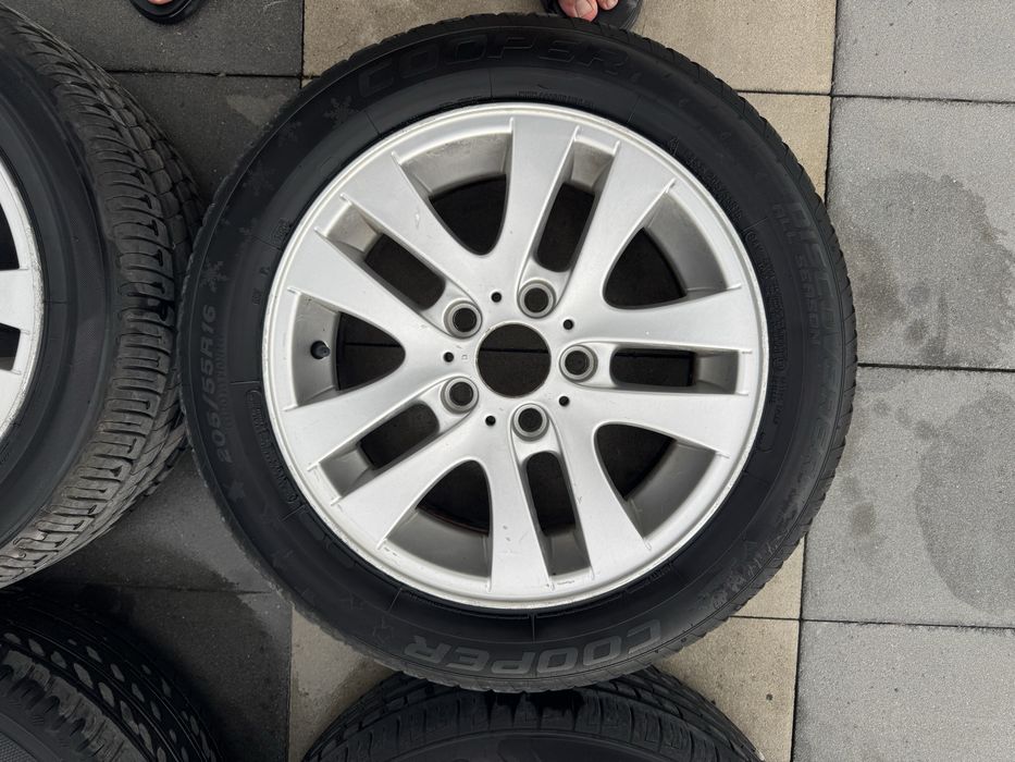 4 броя джанти с гуми за BMW 205/55R16