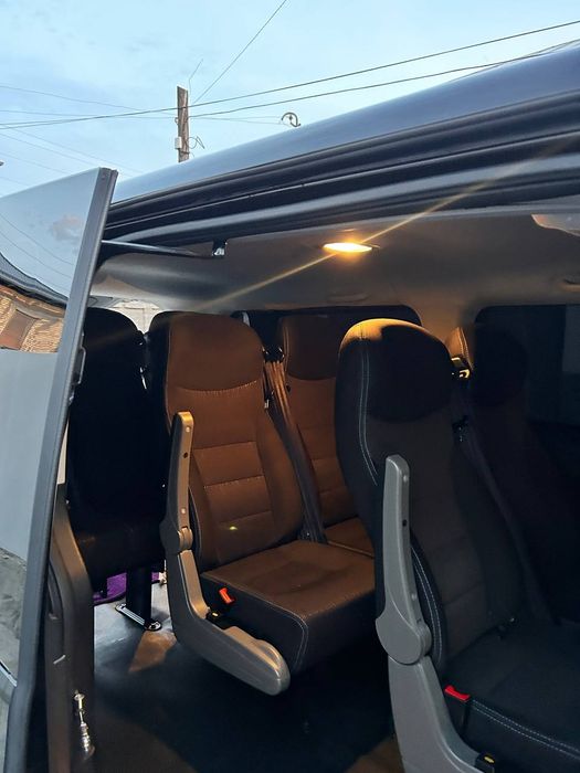 TAXI Jac M3 miniven 8+1 o‘rindiqli. UZB bo‘ylab avtotranspor xizmati.