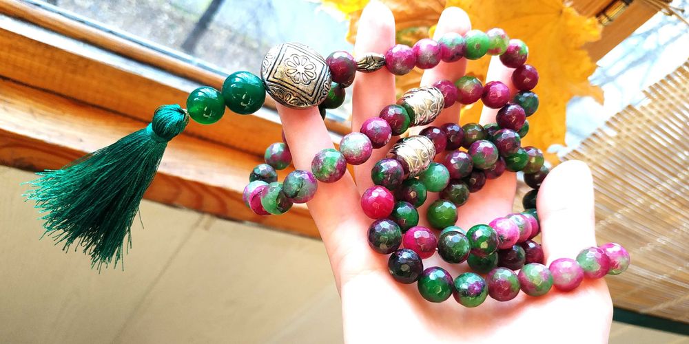 Сотуар - стильные бусы из агата