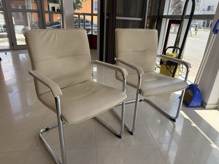 Столове  Nowy Styl, Rumba-S eco leather beige - 4 броя