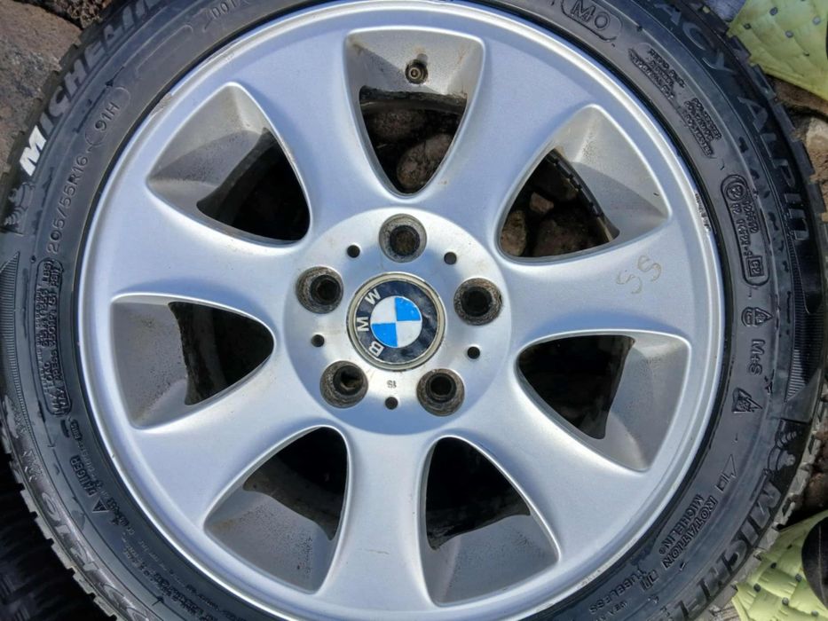 Jante cu anvelope de iarna pt Bmw E90