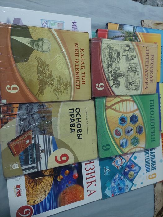 Книги 9 класс  хорошем состоянии