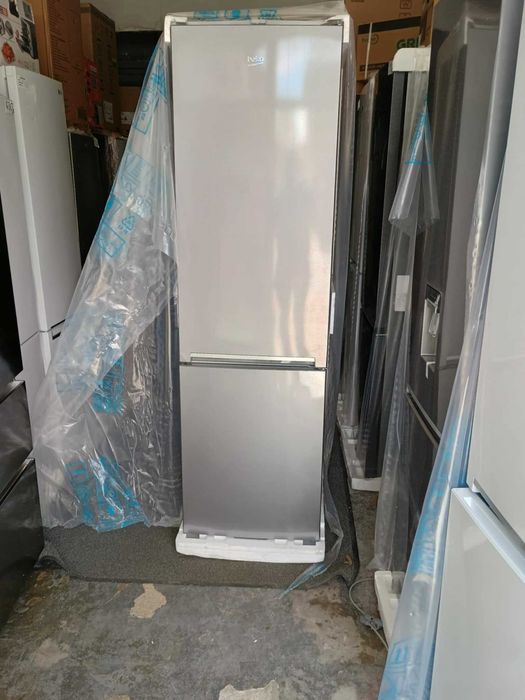 Хладилник с фризер BEKO-БЕКО 202.5 см 386 л Crisper® Inox