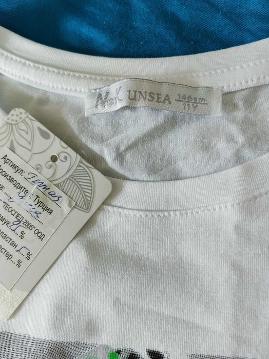 Детска блуза с къс ръкав