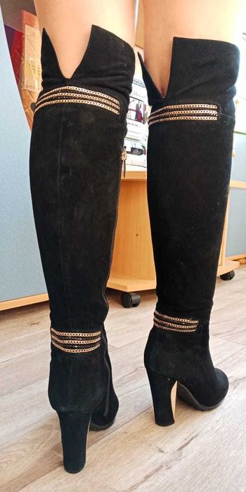 Сапоги зимние натуралка