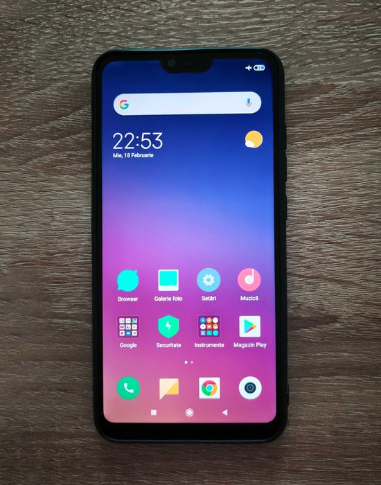 Telefon smart Xiaomi Mi8 Lite, 4G, dual sim, inregistrare apeluri
