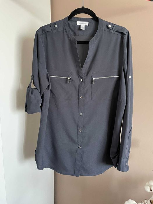 Calvin Klein Дамска риза с дълъг ръкав, L