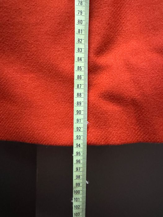 Palton cărămiziu, mărimea 38, Massimo Dutti