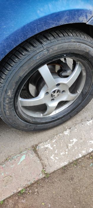 Set 4 Jante aliaj Peugeot 307, R17, 4 prezoane.