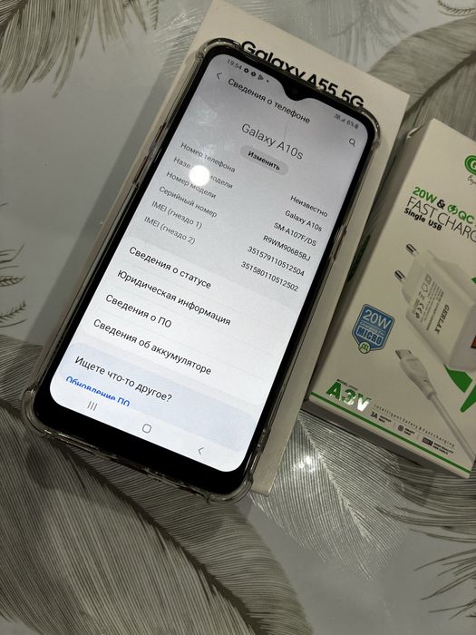Самсунг А 10S 32 gb