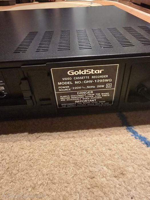 Videorecorder VHS GoldStar