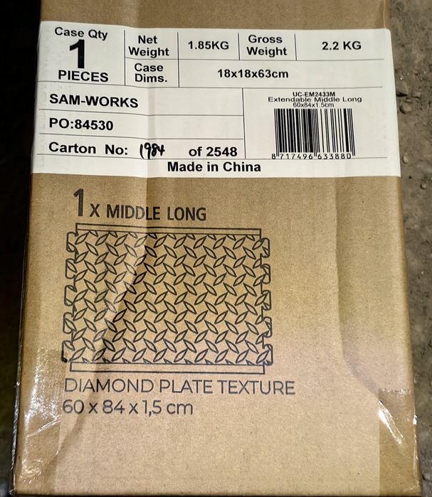 Covoraș mochetă rogojină anti-oboseală interconectabilă Nou Nefolosit